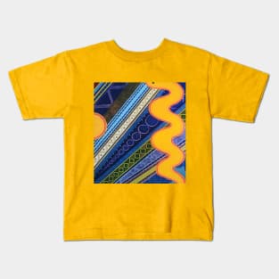 An Intricate Pattern Doodle Painting Kids T-Shirt